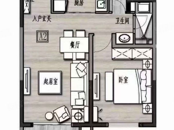 上海闵行吴泾永德宝邸南区出门即地铁口 永德宝邸南区整租一房 精装修