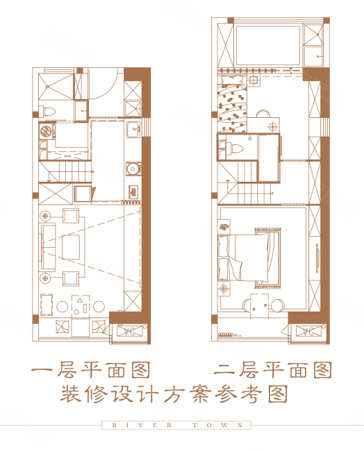 闽越水镇2室2厅2卫30㎡南北17.8万