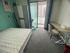 重庆江北观音桥观音桥步行街楼上,新上海大厦,精装单间带阳台,可以短租月付出租房源真实图片