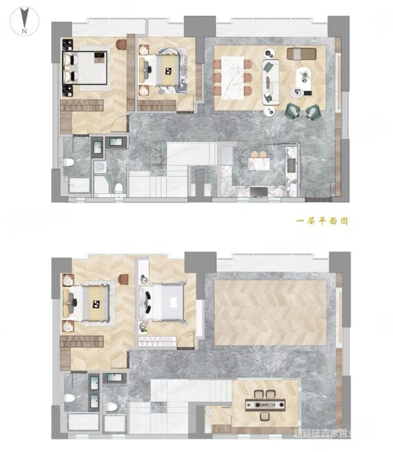 汇银广场5室2厅3卫121㎡南北618万