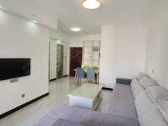 驻马店驿城高铁西站环球港 民用水电 ，通天然气 标准一室一厅 客卧分离 高铁旁出租房源真实图片