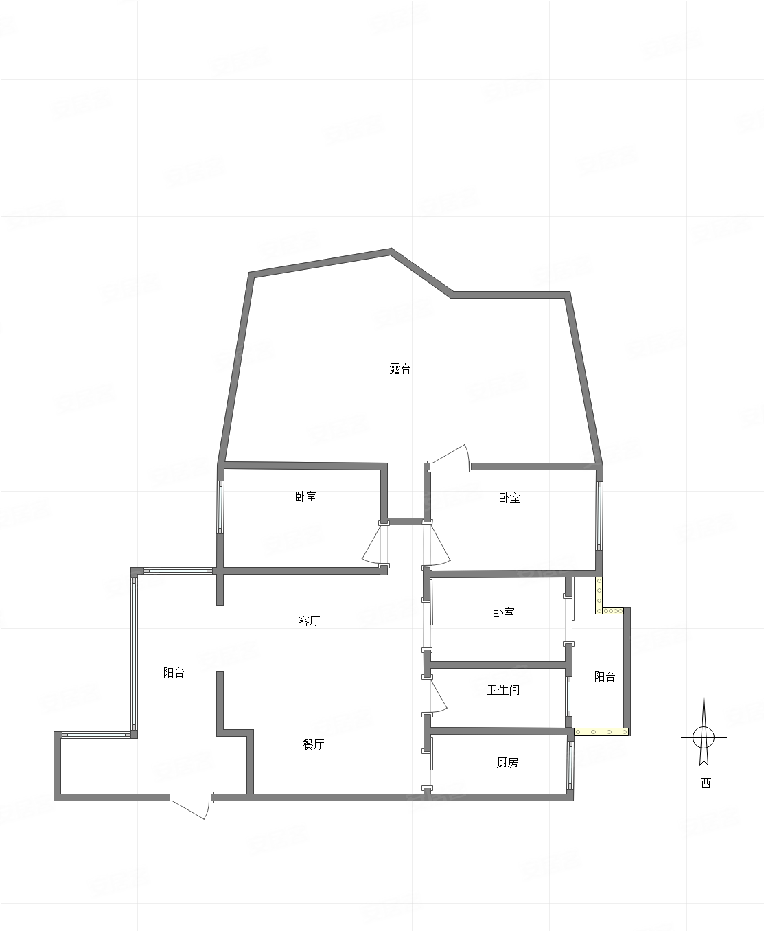 盛景天下二手房,100万,3室2厅,1卫,85.32平米-重庆安居客