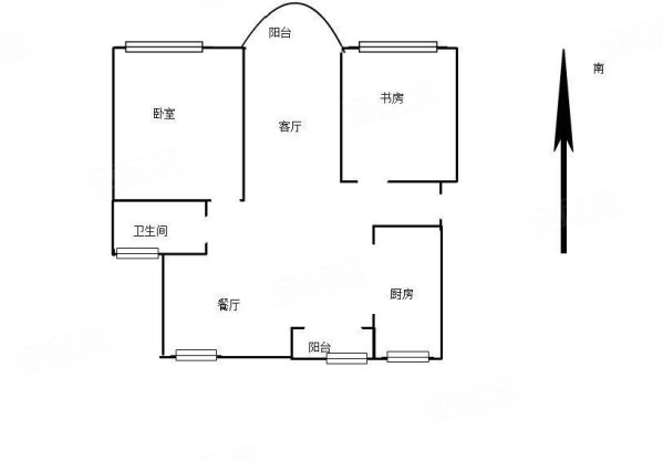 3室3厅 精装修 朝南 岭南雅苑 诚心出售 价格可