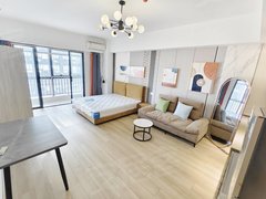 合肥滨湖新区环湖CBD可短租)公寓式风格精装修）独立厨卫带阳台）融创茂)宝文中心)出租房源真实图片