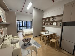 厦门海沧海沧生活区海沧石塘精装木色系单间落地窗采光通风好全屋定制家具可拎包入住出租房源真实图片