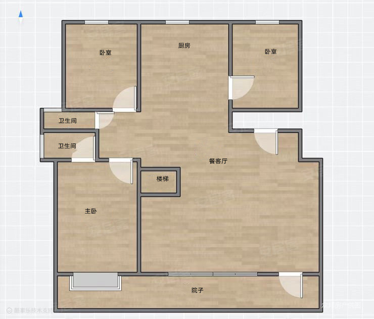 福佑嘉园6室3厅4卫264㎡南北295万