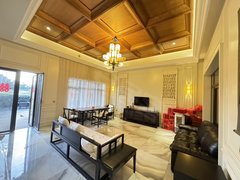 武汉东西湖金银湖湖景别墅~园博园北~带前后院子~商务接待~电商传媒~随时看房出租房源真实图片