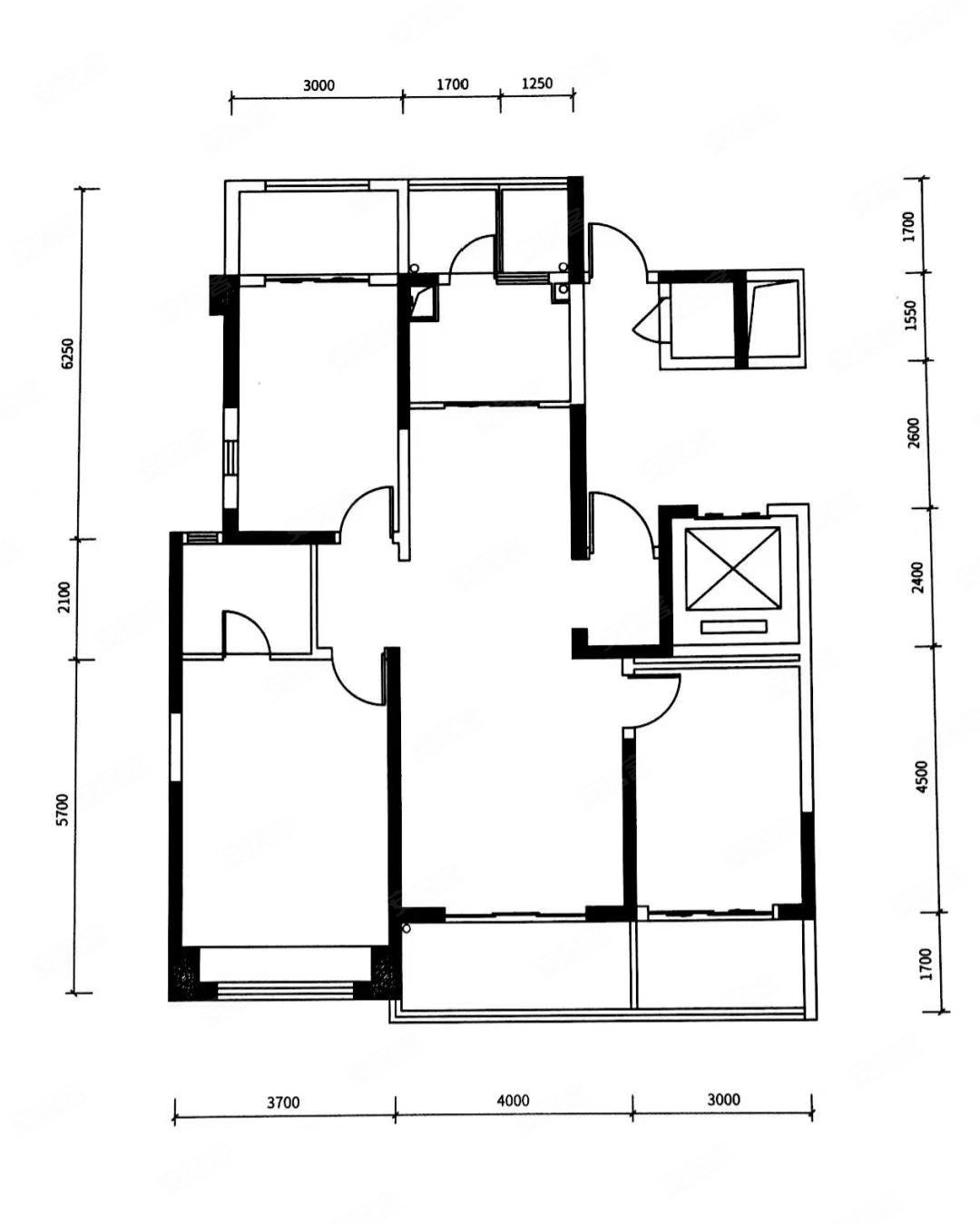 凤城八路豪宅次新小区白桦林团圆龙湖景粼天序两梯两户满两年