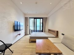 深圳福田下沙36城景视野！中洲湾高层单间，通勤生活皆便利出租房源真实图片