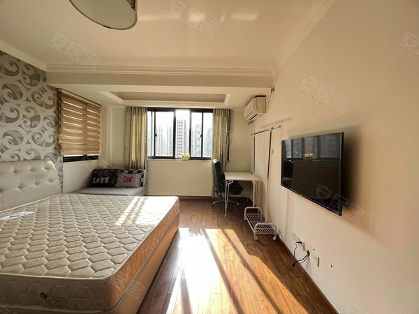 上海浦东三林城林美苑(西区)前滩两站路,电梯精装一房一厅,装修全配