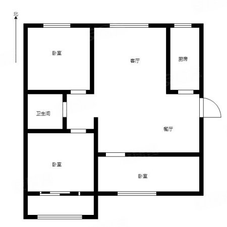 观澜一品(公寓住宅)3室2厅1卫140㎡南北149万