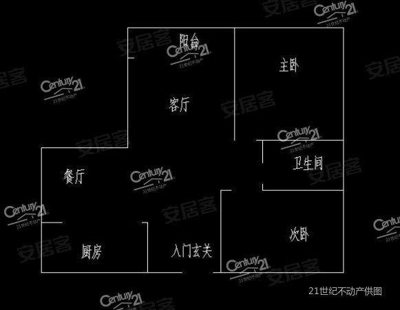 桃苑新居2室2厅1卫87㎡南18.8万