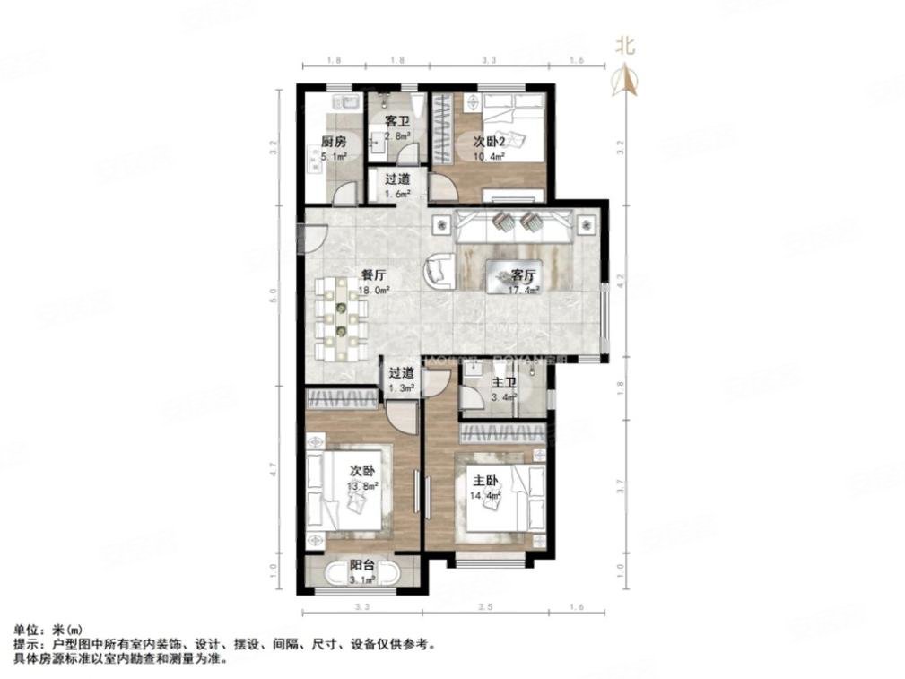 咸宁锦绣城户型图图片