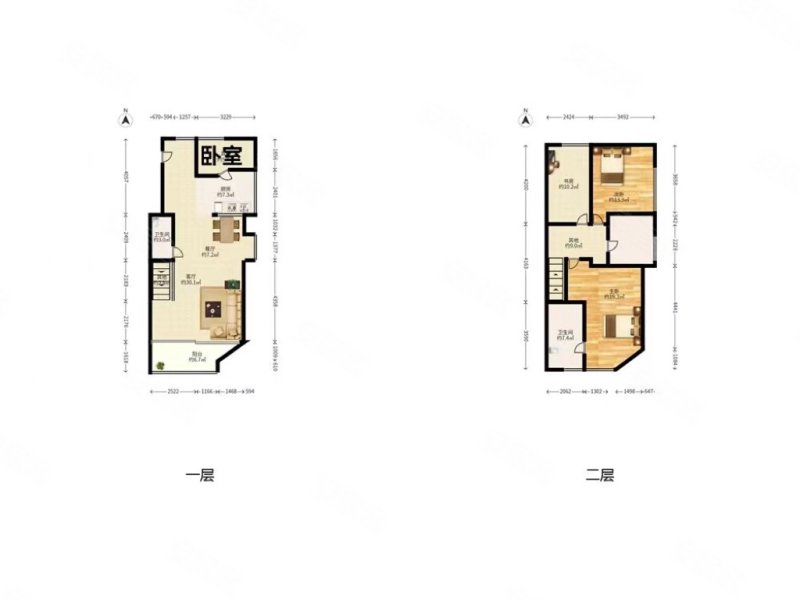 钧濠MixPark(商住楼)4室2厅2卫74.16㎡南288万