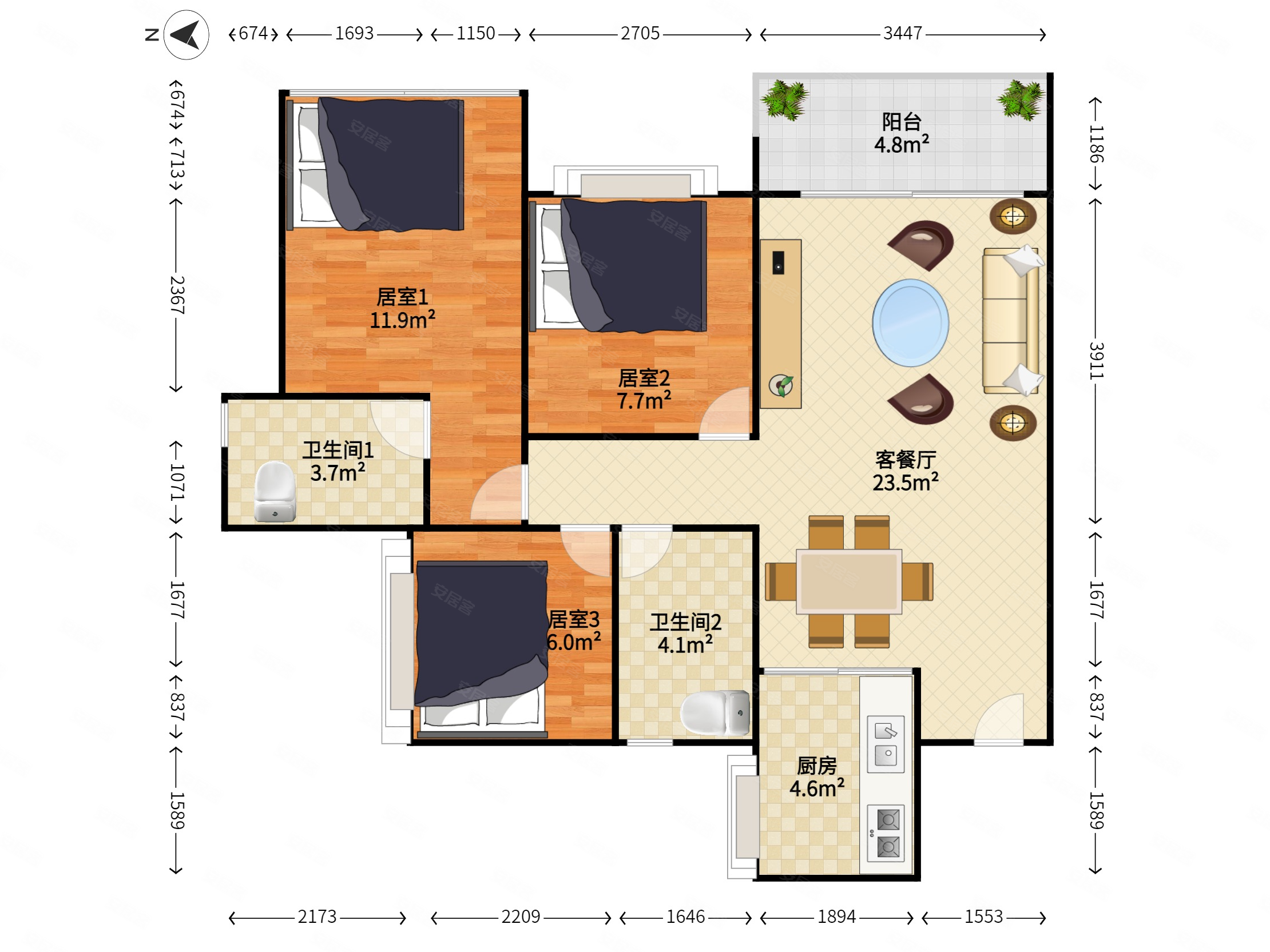 6号线地铁口星河天地精装三房满五业主诚心出售