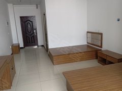 中卫中宁恒辰世纪金岸骄子附近公寓带具家洗衣机，四中一墙之隔半年可租出租房源真实图片