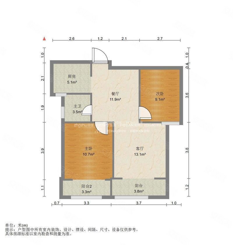 180w!送车位!地下室!随时看房!,中铁汇苑二手房,180万,2室2厅,1卫,98.