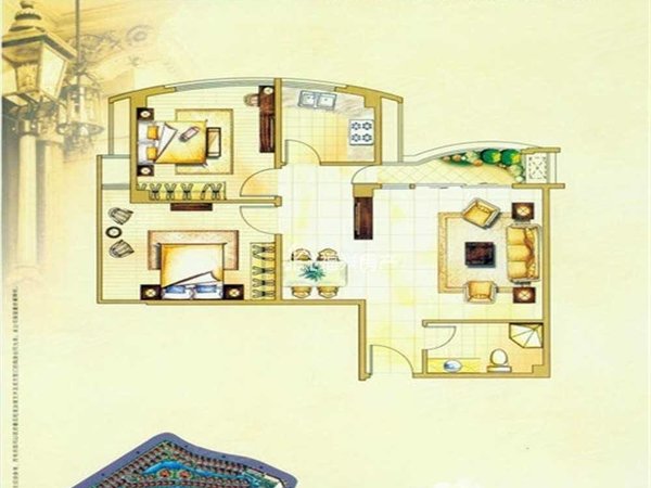 【多图】嘉琳广场,万安街道租房,嘉琳广场,万安街道,中间排不靠国道