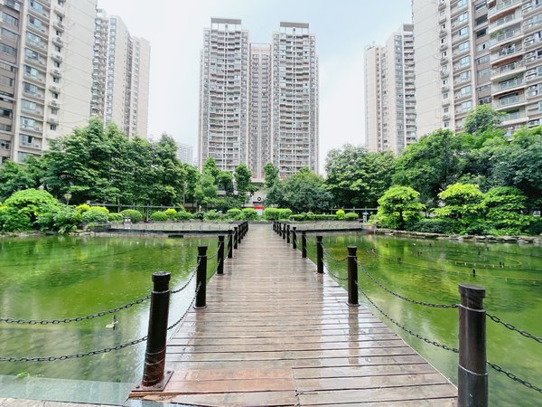 重庆南岸南坪西路上海城3号线工贸站 品质小区 民宿风2室 2300月 随时