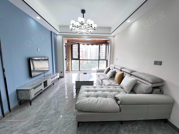 重庆潼南潼南城区俊豪潼樾府江北品质小区全屋中央空调,精装3室,家具