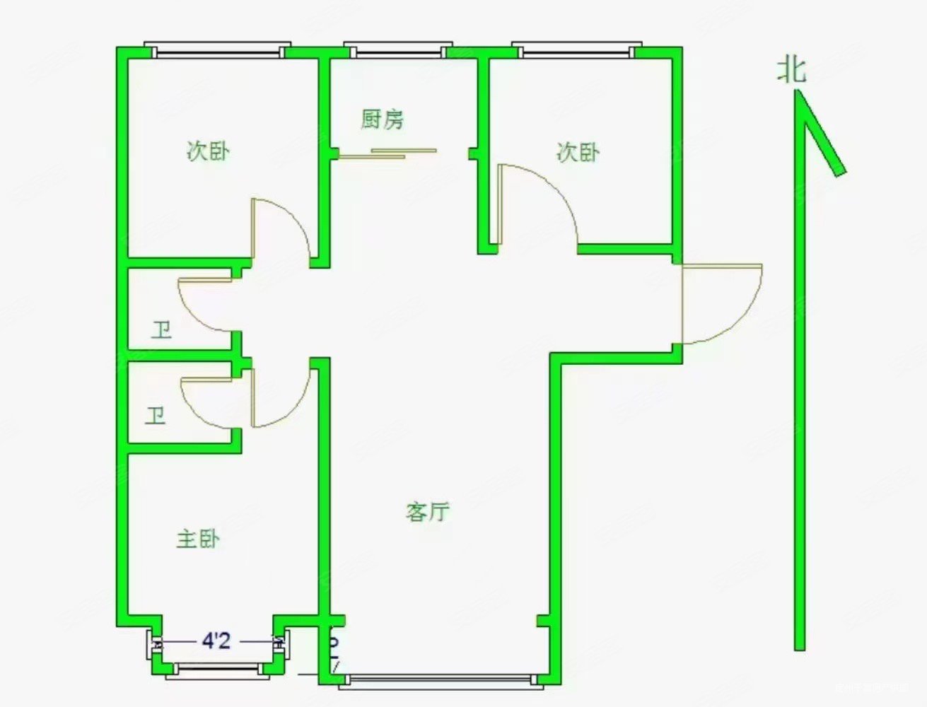景秀江山单价7000房本满二新装修采光好方便