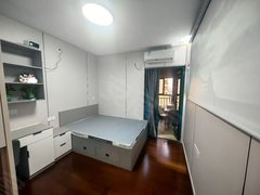 铜陵铜官万达广场恒大绿洲 一室一厅 精装全电器 1200月 随时看房 干净出租房源真实图片