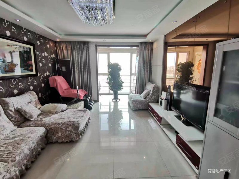 费用1中山门地铁站金月湾花园大三室金角视野采光超棒