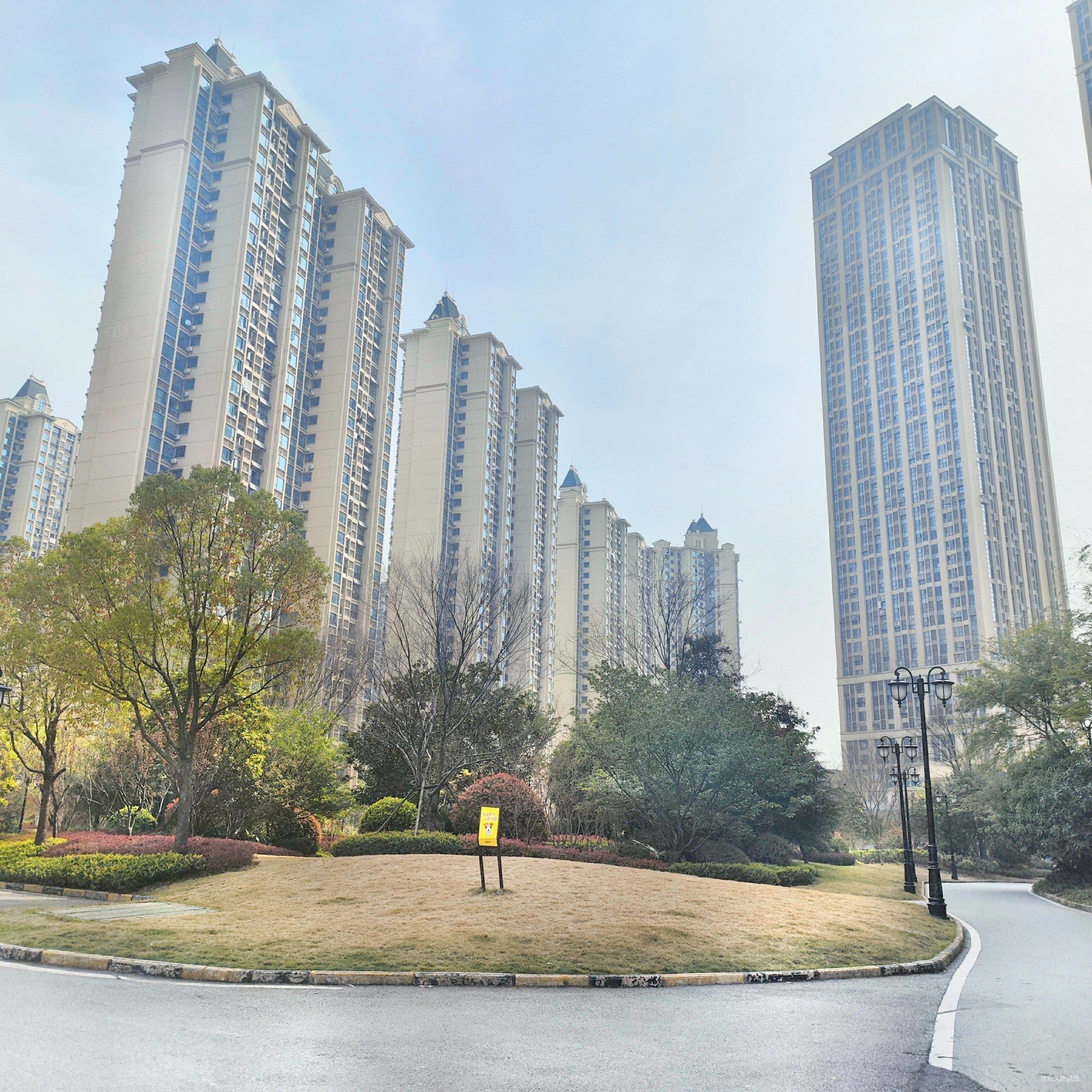 武汉恒大城(二期)2室2厅1卫91.39㎡南北86万