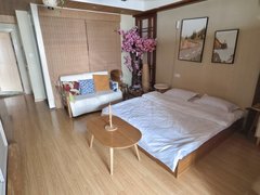 武汉洪山新南湖日系风格装修 天天住酒店的感觉 橙果公寓 适合单身居住出租房源真实图片