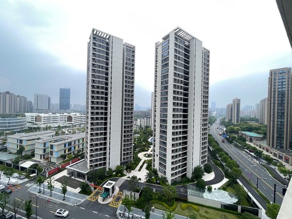 杭州萧山开发区滨江御虹府滨江御虹府  奶油风三房  直播拍摄君品