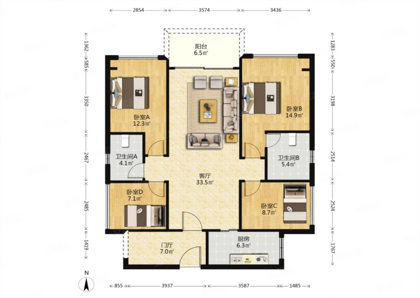 泰禾佛山院子 满二 临地铁 交通便利 带电梯 次新小区
