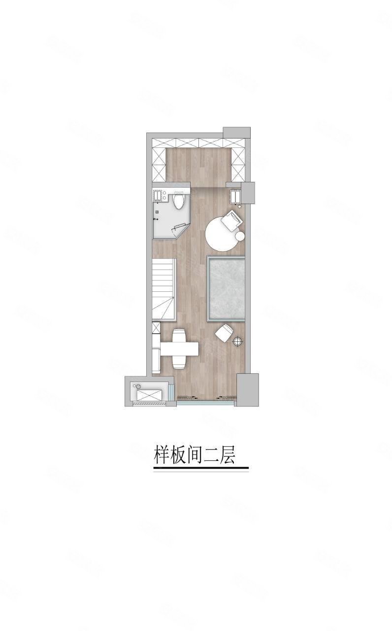 海信辽阳路7号2室1厅1卫59.93㎡南北108.5万