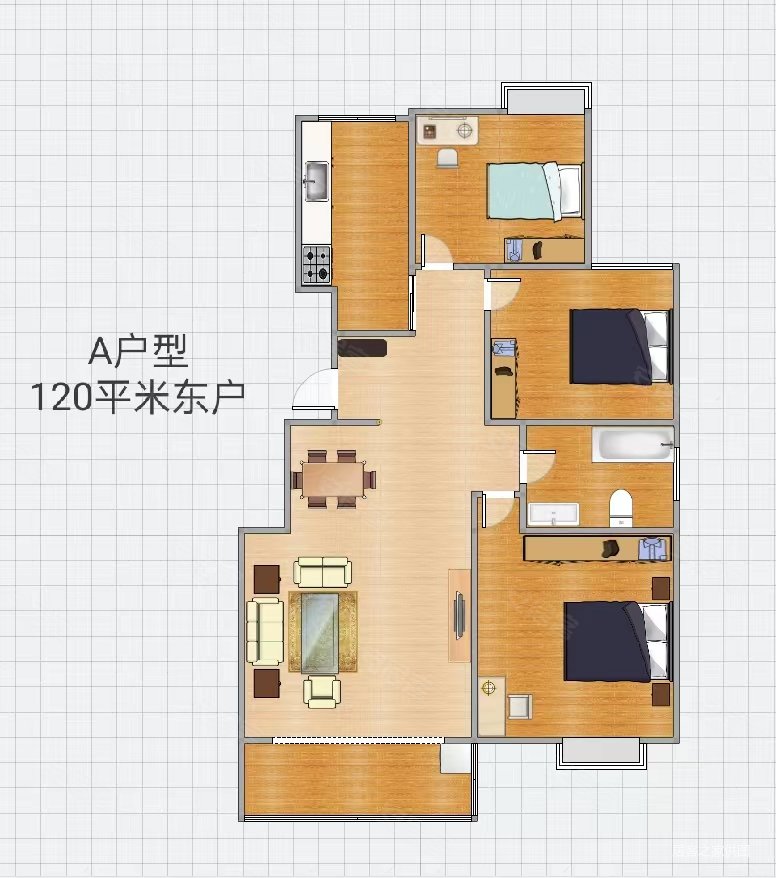 长庆湖滨花园二期 湖景房  南北通透 临地铁 精装可拎包入住