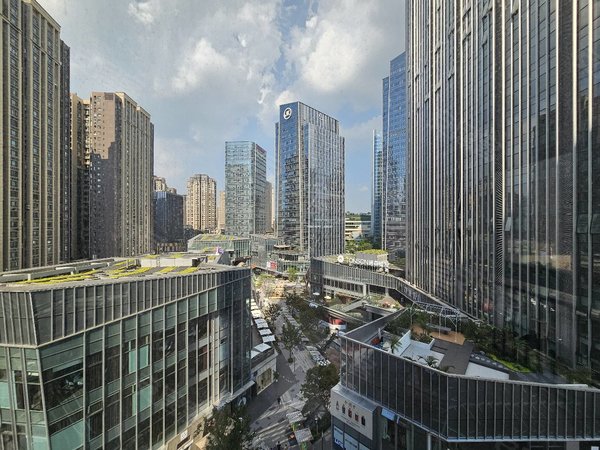 重庆渝北照母山金科时代中心(商住楼)金科中心写字楼 74平端户带卫生