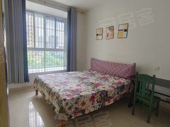 眉山东坡万达广场等到用钱  万达 万华园 精装大套二 两台空调出租房源真实图片