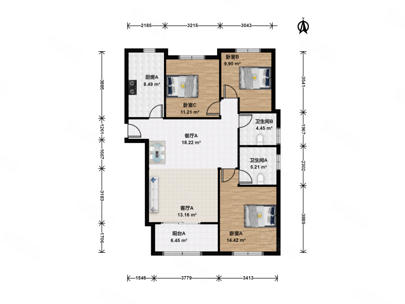 真  格 绿地景汇 精装修 双澧溪 户型正气 诚意出售