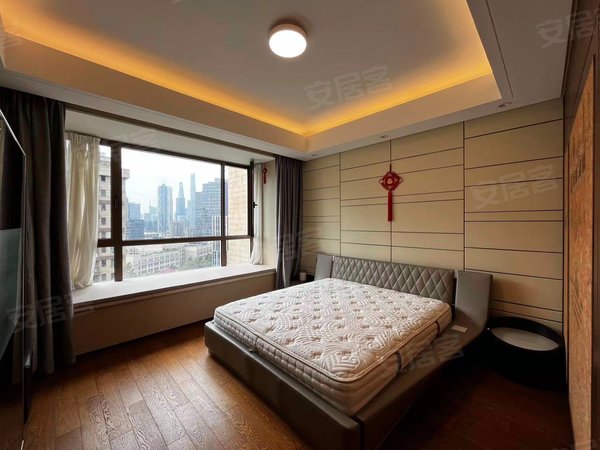 上海杨浦东外滩翡丽云邸本人实勘,杨浦滨江豪宅首租,一梯一户,高区4房