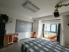 淮南田家庵吾悦广场惠利中都铭座有投影 干净整洁精装租金1200家具家电齐全出租房源真实图片