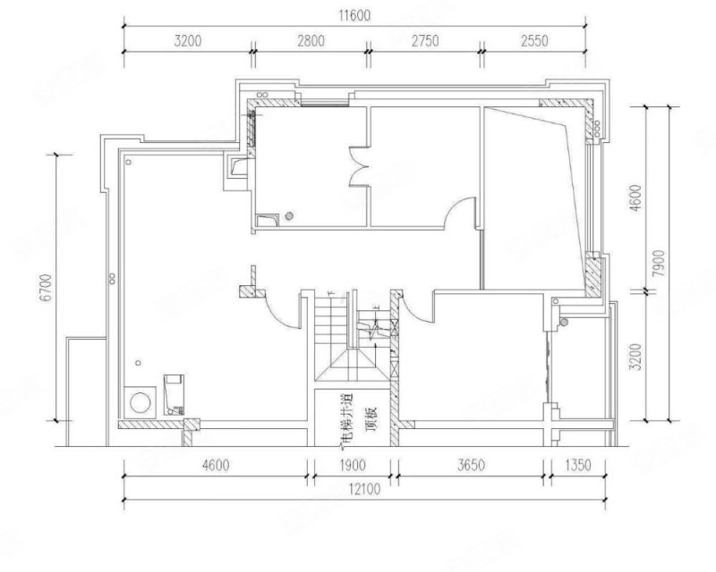 边户 实际面积220平,桃花园著尚院二手房,880万,4室1厅,1卫,161平米