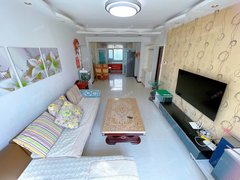 嘉峪关镜铁水晶街明珠花园1楼86平2室2厅中装家电齐全拎包入住低价出租可短租出租房源真实图片