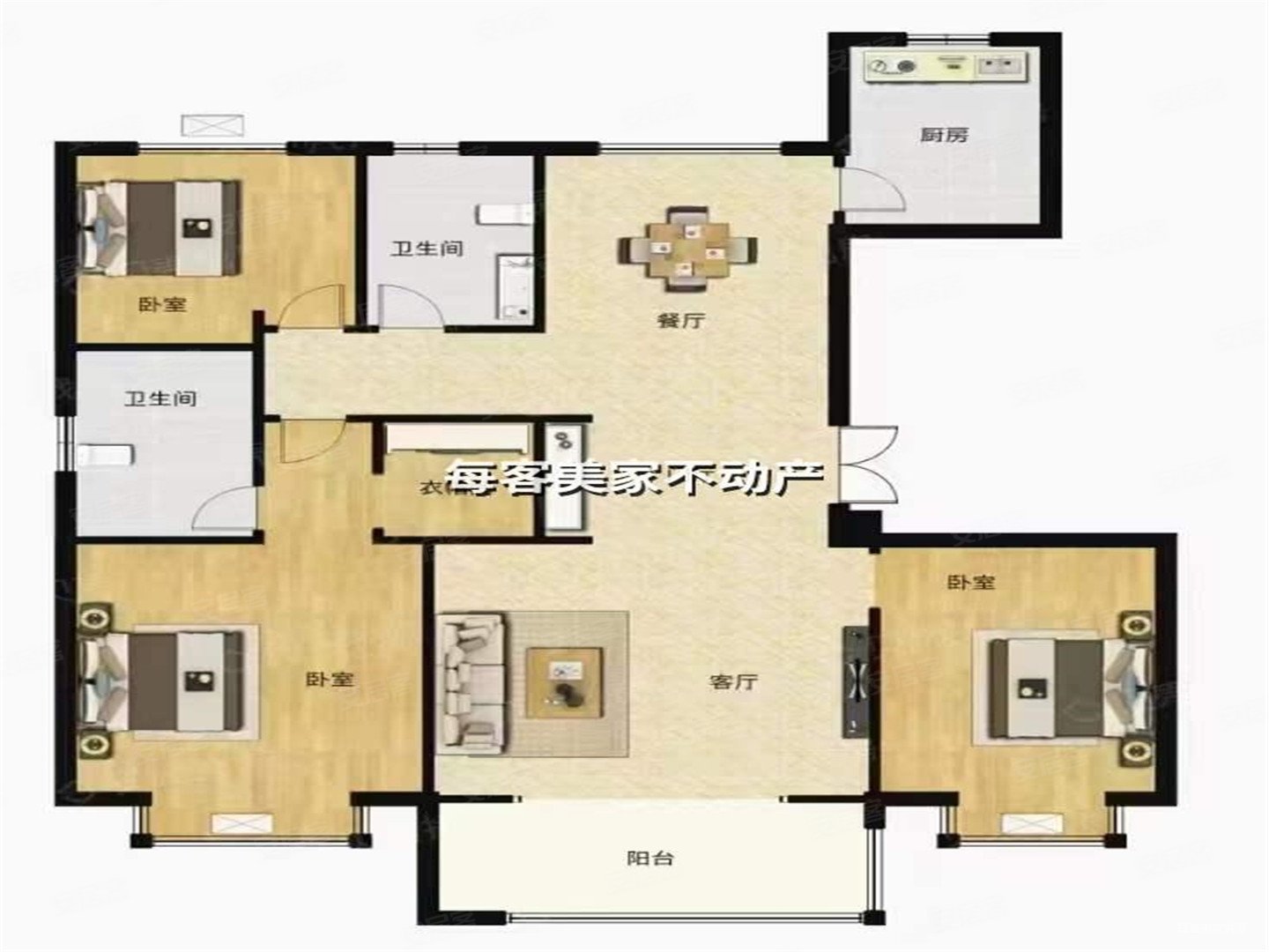 新上博观山悦精装3居室好位置好楼层有车位