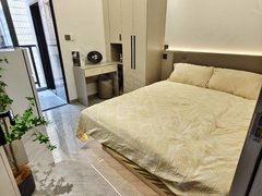 深圳宝安宝安中心区5号线翻身地铁 阳台单间民水民电可押一可短租可养宠物出租房源真实图片