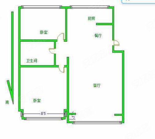 博雅西园户型图图片