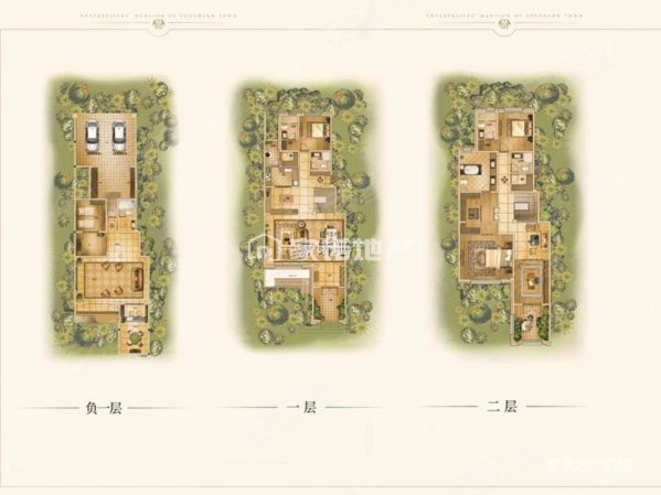 中国铁建西派澜岸4室3厅5卫303.42㎡南北1650万