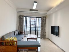 广州南沙金洲客厅带中央空调，新城3房2卫出租，家私家电齐全，随时看房出租房源真实图片