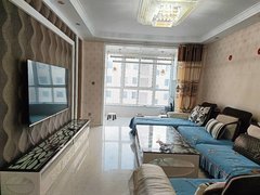 中卫沙坡头旅游购物广场九小，七中附近，5楼，南北通透户型，家具家电齐全，看房方便。出租房源真实图片