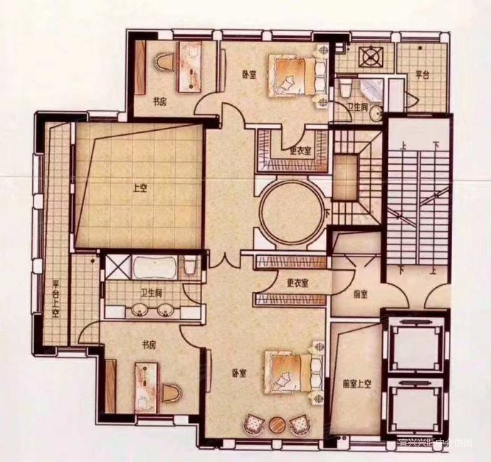 超特价融创氿园联排别墅199平方边套送2面花园毛坯