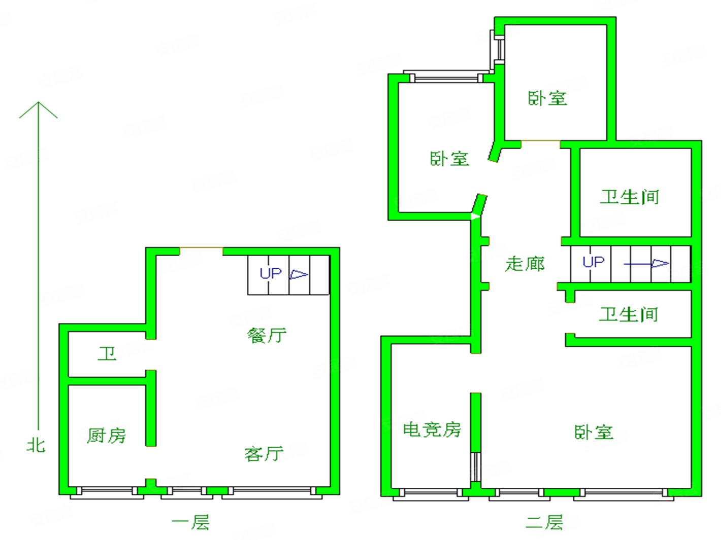 九号别墅实际300平 老本豪华装修 双露台60平  下房车位
