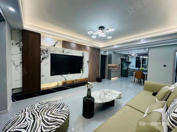 大上海3室2厅1卫97㎡南北69.8万