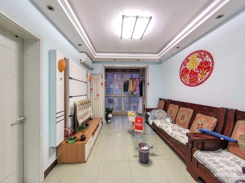 前进花园石门苑 南北通透两居室 满五   商品房